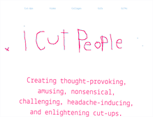 Tablet Screenshot of icutpeople.com